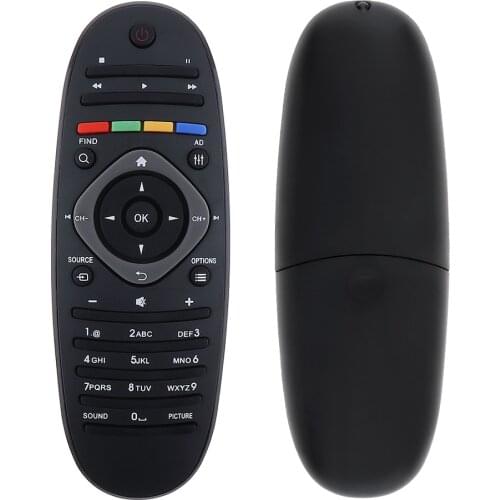 Universal 433 MHz TV IR Remote Control 10M Transmission Distance By 2 x AAA Batteries Remote Controller for Philips TV DVD AUX