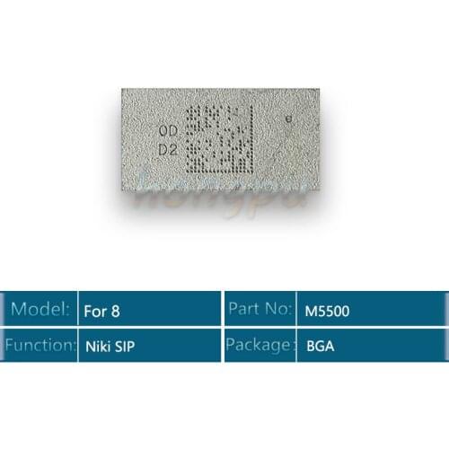 1pcs M5500 for iphone 8 8G 4.7 Touch IC Niki SIP Boost Inductor Module Chip IC