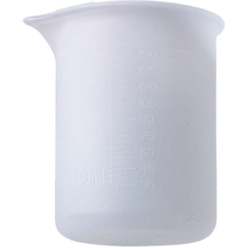 150ml Silicone Measuring Cup Handmade DIY Crystal Epoxy Jewelry Making Tools Glue Resin Mixed Measure Gadgets Accessories