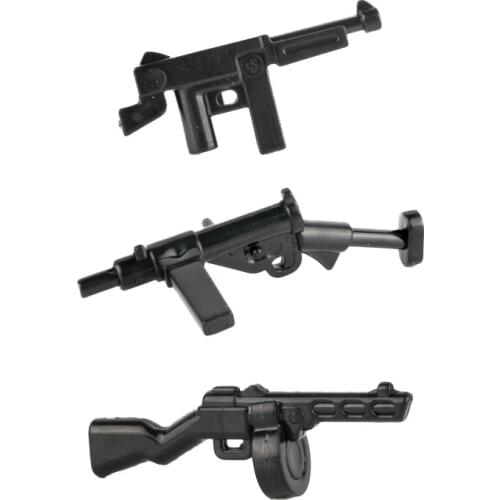 WW2 Military Soldiers Building Blocks Weapons British Soviet Soldiers USA Army Figures City Accessories Blocks Toys