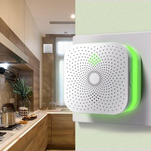 360 Degree Sound Light Alarm System Gas Detector Smart Home Safe Methane Propane Combustible Sensor LPG LNG Gas Leak Detector