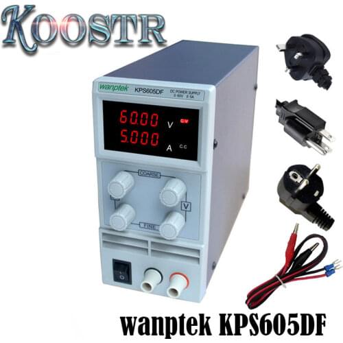 60V 5A DC Regulated Power High Precision Adjustable Supply Switch Power Supply Maintenance Protection Function KPS605DF