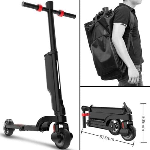 New mini folding electric scooter adult small lithium battery balance car sharing electric scooter with speaker