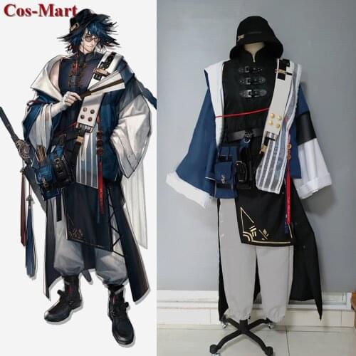 Game Arknights Mr.Nothing Cosplay Costume Fashion Handsome Combat Uniform Unisex Activity Party Role Play Clothing Custom-Make