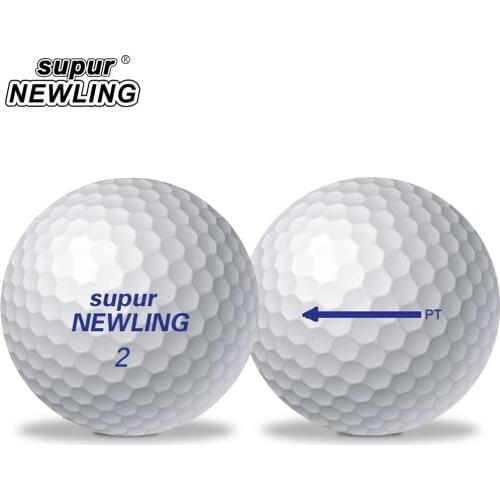 10 pcs Golf Balls 2-Piece Golf Ball Super Long Distance supur NEWLING White PT Longer distance