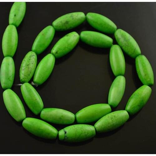 Natural Howlite Dyed Color 8x16mm Howlite Barrel Shape Beads For Many Colors For Jewelry Making 5pc/lot