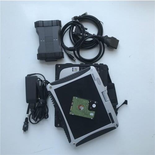 Newest mb star c6 vci DOIP DIAGNOSE FOR MB CARS TRUCKS HDD 320GB IN LAPTOP CF-19 Used Toughbook CF19 4G READY TO WORK