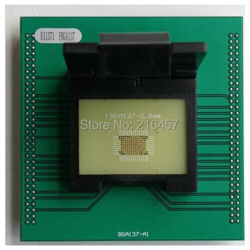 New U11371 FBGA137 Socket Adapter For UP818 UP828 Programmer te
