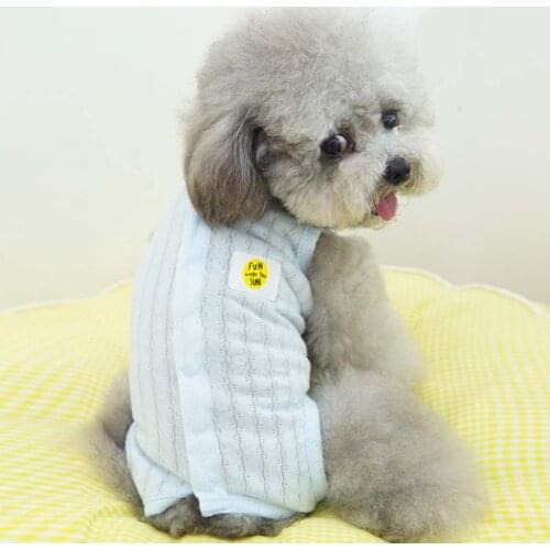 Dog Pajamas Pet Cat Dog Clothes Sleeveless Belly Sterilization Suit Dog Jumpsuit Pyjamas For Small Large Dogs
