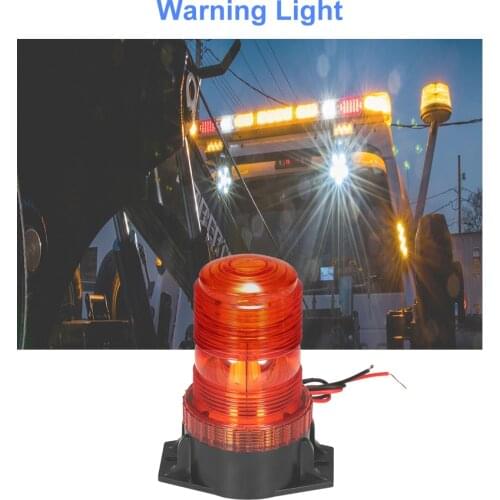 Warning Light 10-110V Vehicle Flashing School Bus Light Traffic Safety Strobe Signal Light LED Forklift Engineering