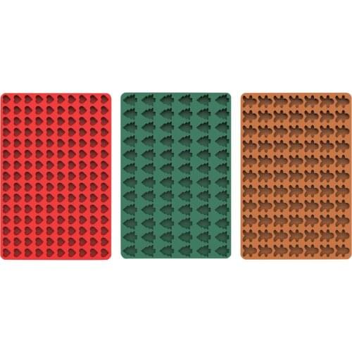 Silicone Baking Mat Silicone Non Stick Pet Dog Cat Cookie Food Baking Mini Heart Shape Ice Tray Chocolate Mold