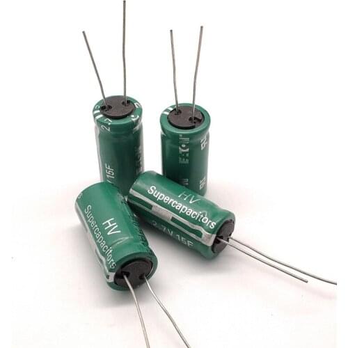 2pcs Original HV Series 2.7V 15F High Current Toy Power Supply Energy Storage Environmental Power Supply 2.7V15F