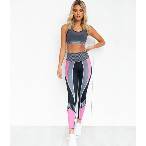 Tracksuit for women yoga set Women sportwear womens tracksuits sports bras gym clothing gym set 2 piece set women yoga leggings