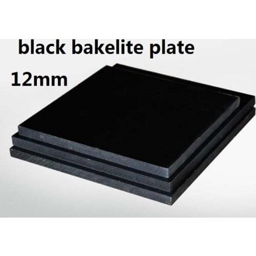 12mm thick black bakelite plate special carte SD Bakelite sheet Bakelite insulation board electrical sheet bakelite board
