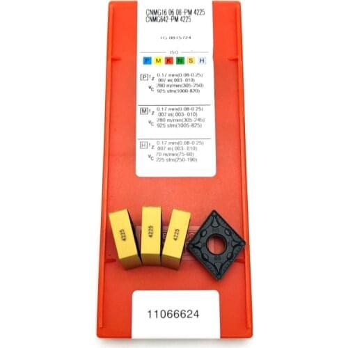 Carbide tool CNMG160608 PM4225 CNMG190608 PM 4225 High quality external turning tool Metal turning inserts CNMG Turning Inserts