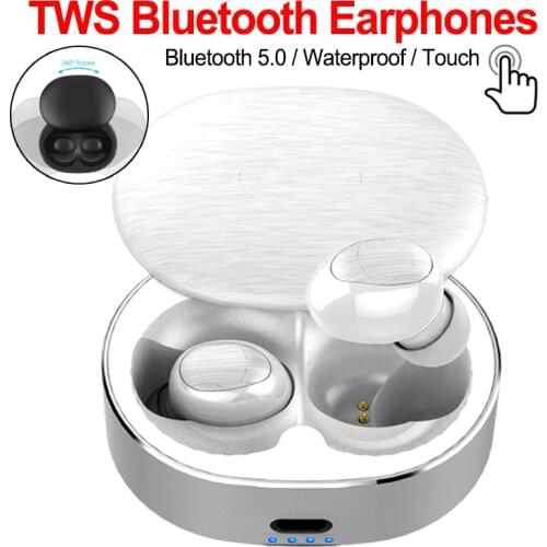 Bluetooth 5.0 TWS Wireless Earphone 3D Stereo Bluetooth Earphones Touch Control Hifi Bass Mini Earbuds With Dual MIC