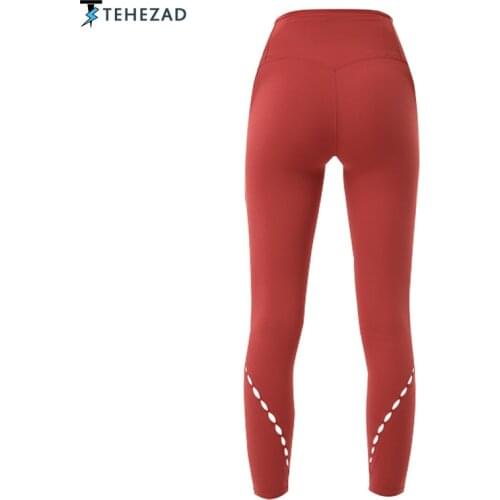 TEHEZAD Women Yoga Pants Sport High Waist Elastic Sportwear Push up Tights Gym Running Fitness Plus Size Butt Lift leggings