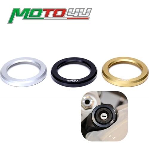 1PC Motorcycle Aluminum Ring Cover Keyhole decoration For BMW R NINE T R NINET R9T 2014 2015 2016