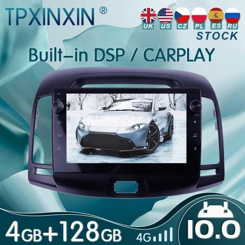 10.0 PX6 For Hyundai Elantra 2008 - 2010 Android Car Stereo Car Radio with Screen Radio Player Car GPS Navigation Head Unit