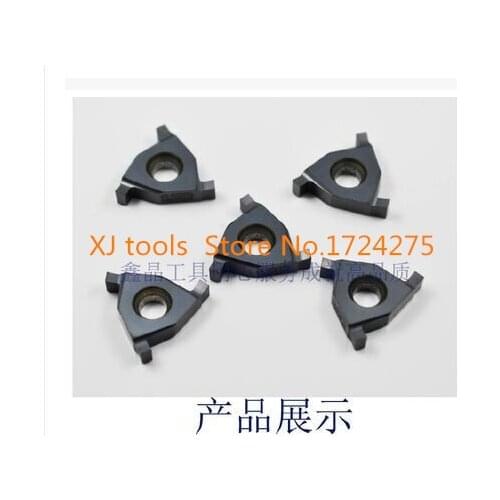 10PCS 16IR/EL 0.8/1.0/1.2/1.4/1.5/1.6/1.8/2.0 carbide turning insert ,Cutting inserts, the lather,for Grooving Holder SER /SNL