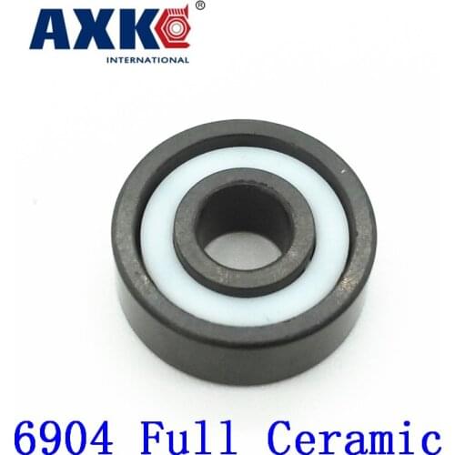 2019 Rolamentos Axk 6904 Full Ceramic Bearing ( 1 Pc ) 20*37*9 Mm Si3n4 Material Ce All Silicon Nitride 61904 Ball Bearings