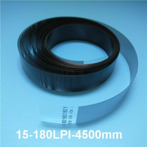 4pcs Inkjet printer Infinity Challenger Phaeton Crystaljet Zhongye Xuli Icontek encoder strip 180dpi 15mm width 4.5M long