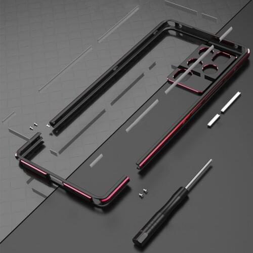 Aluminum Bumper Case For Nubia Z30 Pro Luxury Metal Camera Lens Protector for Nubia Z30 Pro 5G Metal Phone Frame Case