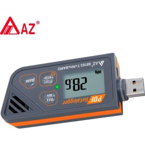 AZ automatic temperature and humidity recorder USB warehouse cold chain temperature recorder pharmacy GMP / GSP certification