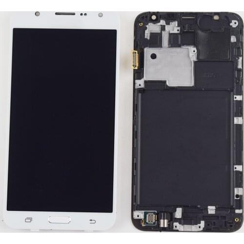 For Samsung Galaxy J7 2015 Display Touch Screen Digitizer Assembly Frame For Samsung J700 LCD Display J700F J700M J700H J700FN