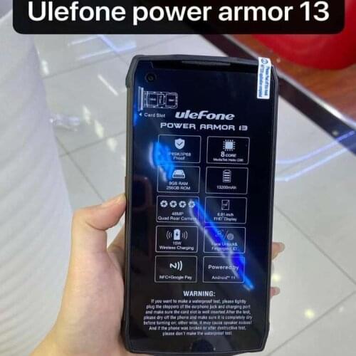For Ulefone Power Armor 13 6.81“ Screen Protective Tempered Glass On Ulefone Power Armor 13 Protector Cover Film