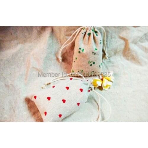 100pcs/lot CBRL jute bags, jute pouch, linen pouch for toiletry/grains/herb,Various colors,size customized,wholesale