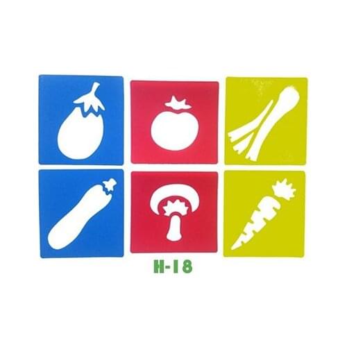 Tools plastic tool Children Puzzle Early Painting Ice Cream Drawing Board Sketchpad Toy Stationery Template Tools Plastic