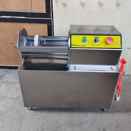 Commercial French Fries Machine Potato Strip Cutter Vegetable Cutting Machine Electric Fries Cutting Machine Potato Slicer