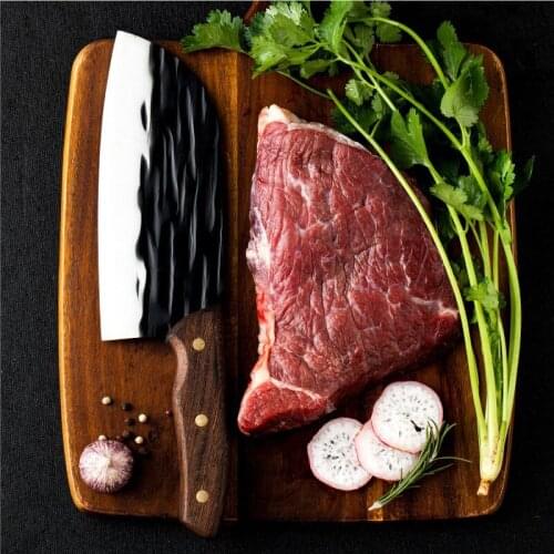 Forged Japanese knife slicing knife fish knife stainless steel meat cutting blade sharp meat cutter wing wood handle