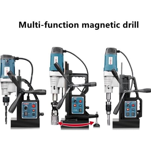 Magnetic drill OS-23RE OS-28RE magnetic base drill portable industrial-grade high-power drilling and tapping bench drill