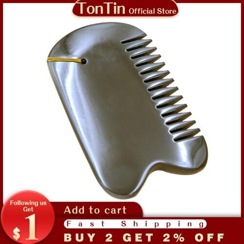 5A grade Original Si Bin Bian stone massage guasha square comb 100x62x8mm 100% original