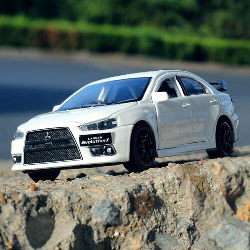 1:32 Mitsubishi Lancer Evo X 10 Alloy Car Model Diecasts & Toy High Simulation Metal Vehicles Car Toy Model Collection Kids Gift