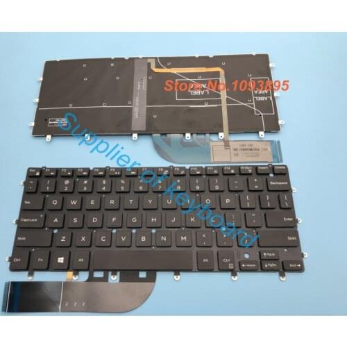 New English keyboard For DELL XPS P54G P54G001 P54G002 Laptop English keyboard Backlit