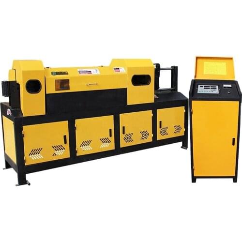 Factory wholesale rebar straightener cutter machine round bar straightener