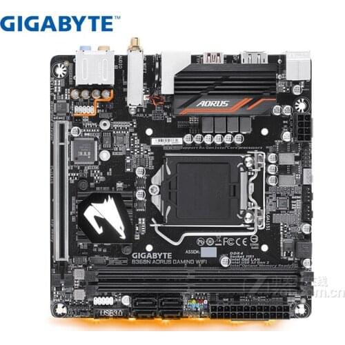 Used riginal motherboard for Gigabyte B360N AORUS GAMING WIFI LGA 1151 USB2.0 USB3.0 DDR4 desktop mainboard