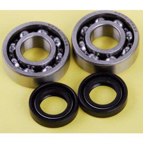 LETAOSK New 2 Pair Crankshaft Bearing & Oil Seal Fit for STIHL MS210 MS230 MS250 Chainsaw