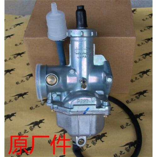 27mm Motorcycle Carburetor Hand Choke Accelerating Pump PZ27 For Honda WY125 CG150 125cc 150cc 175cc Dirt Bike Go Carts ATV