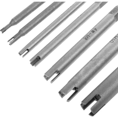 Broken Tap Extractor Guide Easy Out Wire Screw Remover Tools Drill Bit With 3/4 Claw Metric M3-M12 HX6D