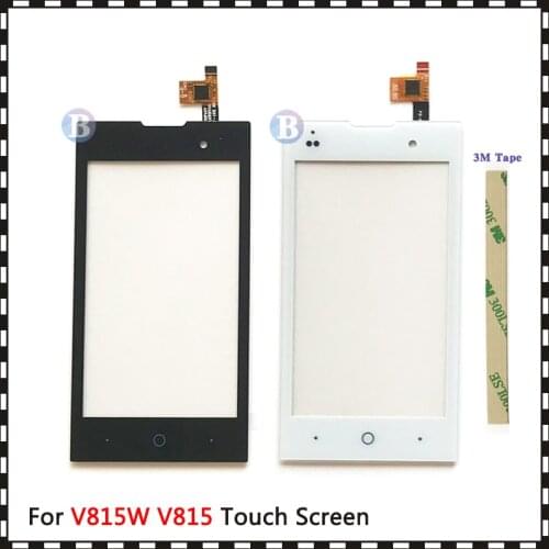 Replacement High Quality 4.0" For ZTE V815W KIS II MAX V815W V815 Touch Screen Digitizer Sensor Outer Glass Lens Panel