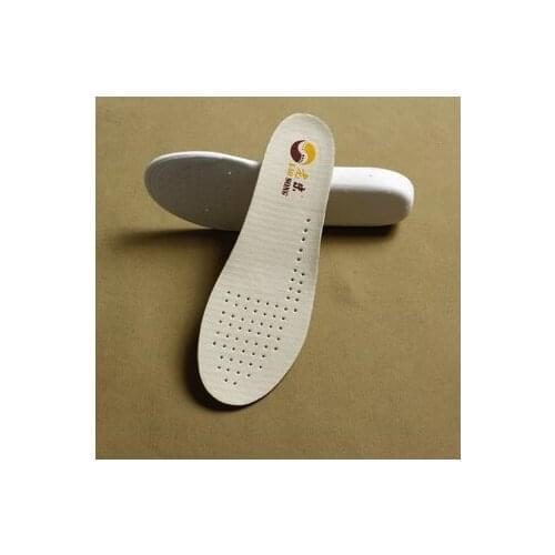 100pairs Pig skin Height increase insoles for 1.5/2.5/3.5 cm up arch support orthopedic insoles shock absorption new