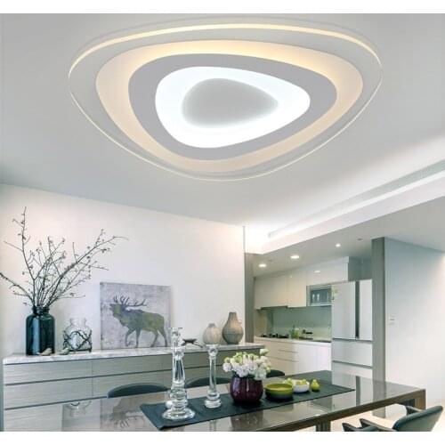 Led Ceiling Light Ultra-thin Acrylic Modern led Ceiling Lamp lights 220V 110V 12W 32W 40W 50W Led Mounted Light, New style