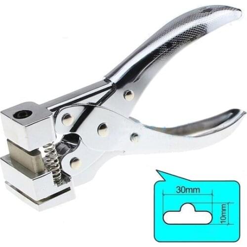 T Shape Hole Puncher Butterfly Shape Hanging Hole Punches Manual PVC Card Punch ID Card Slot DIY Embossers Embossing Cutter Tool