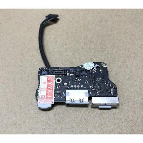 TPFEEL Tested Jack broad for MacBook Air 13" A1369 mc503 mc504 I/O USB Audio power Jack Board 820-2861-A Late2010