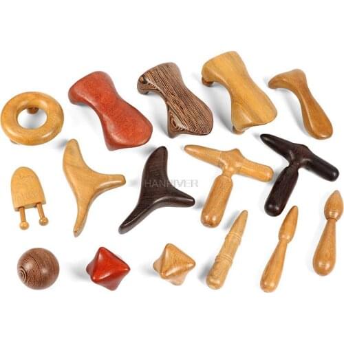 Vietnam Fragrant Wood Massager Presotherapy Tools Body Foot Reflexology Shiatsu Thai Massage Scraping Board
