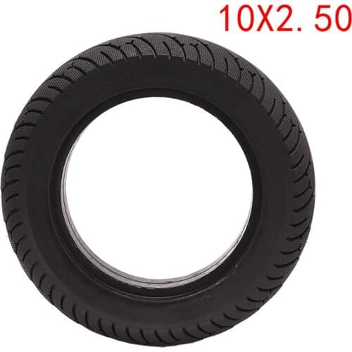 10 Inch Solid Tire Tubeless Wheel Tyre 10x2.50 for Electric Scooter Balance Car Electric Bicycle Wheel Parts